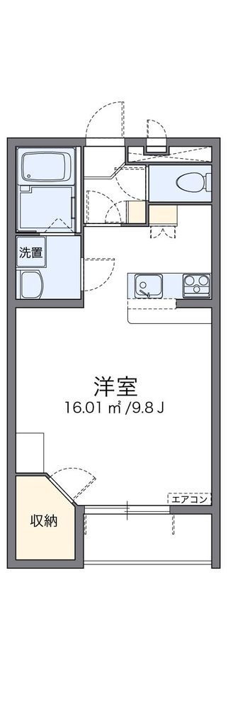 上尾市大字壱丁目のマンションの間取り