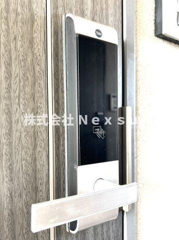 セキュリティ　電子錠です！