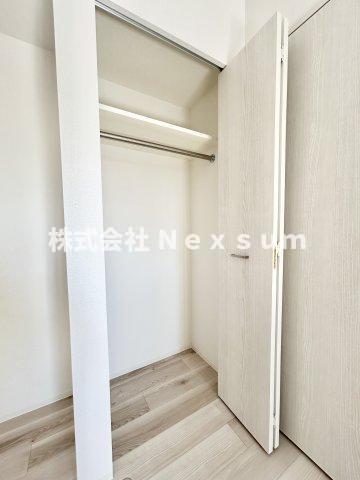 収納　たっぷりとした収納スペースです！