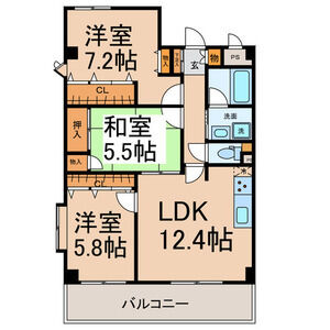 ロイヤル柴田の間取り