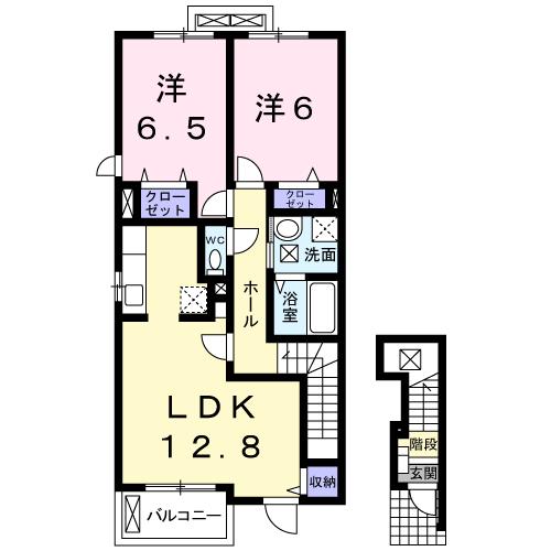 カレント　スクエアの間取り