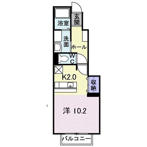 【アパートメントハウス船入公園の間取り】