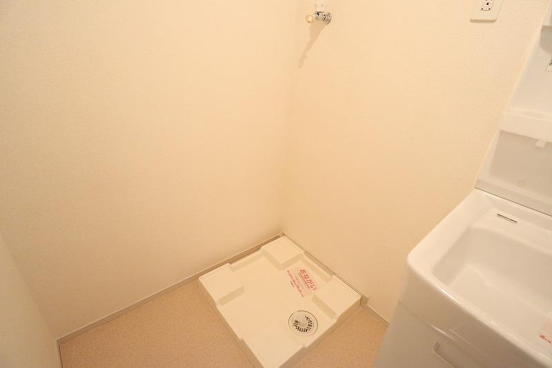 セキュリティ　洗濯機置場