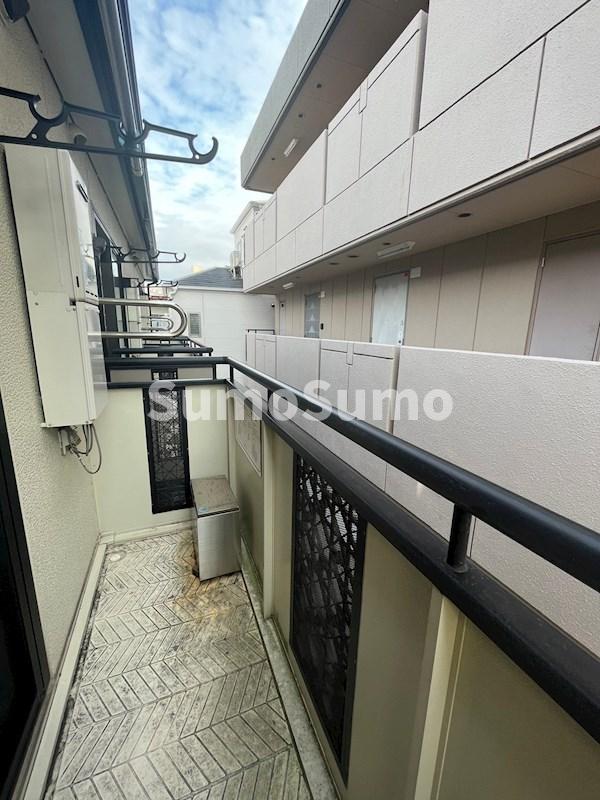 バルコニー　広々としたバルコニーです