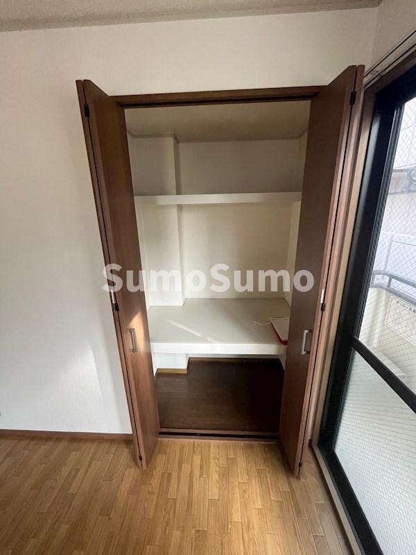 収納　大きなスペースがあり、収納には困りません