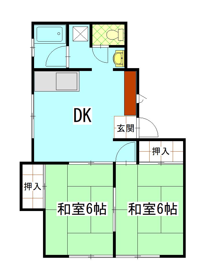 第一サイトウハイツの間取り