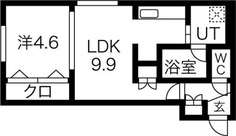 仮)ALPHA学園前の間取り