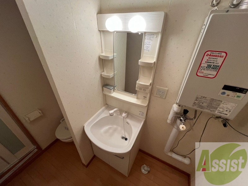 洗面設備　シャンプードレッサーで身支度もラクラクです！