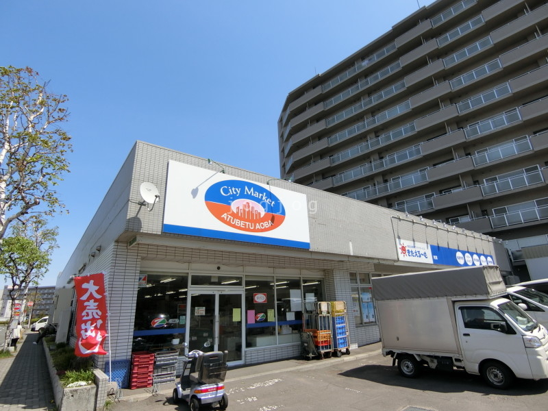 【札幌市厚別区青葉町のマンションのスーパー】