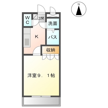 ダイアモンド　シーの間取り