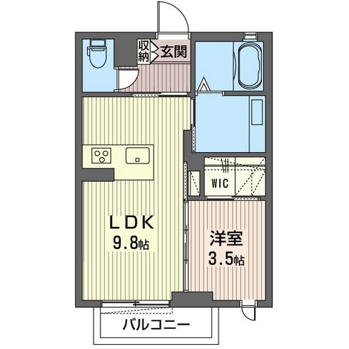 チェントル　ベキの間取り