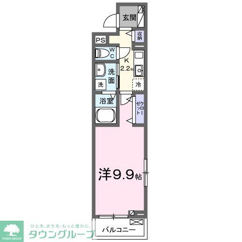 メゾンド　シエルの間取り