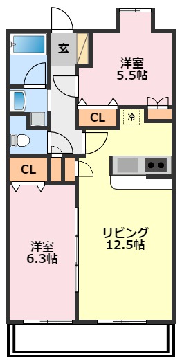 我孫子市我孫子のマンションの間取り