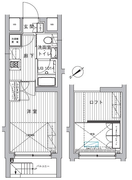 ブライズ上池台の間取り