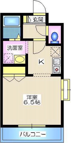 横浜市旭区鶴ケ峰のマンションの間取り