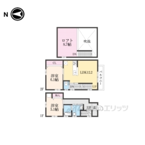 【京都市伏見区深草馬谷町のその他の間取り】