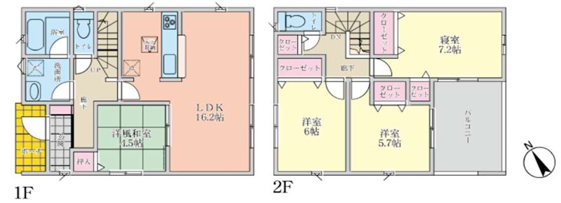 【加古川市別府町新野辺のその他の間取り】