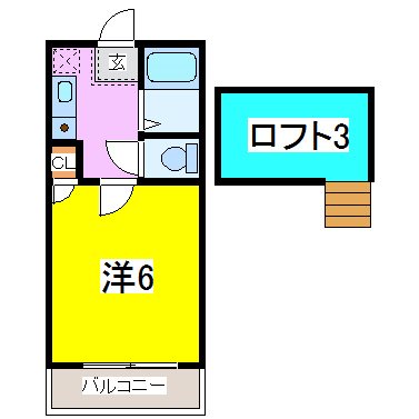 サンセルコ帯山の間取り