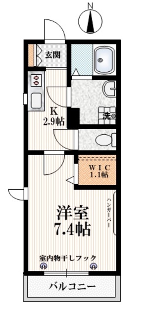 メゾン富士見の間取り