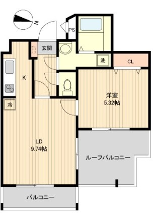 アーバハイツ扇大橋の間取り