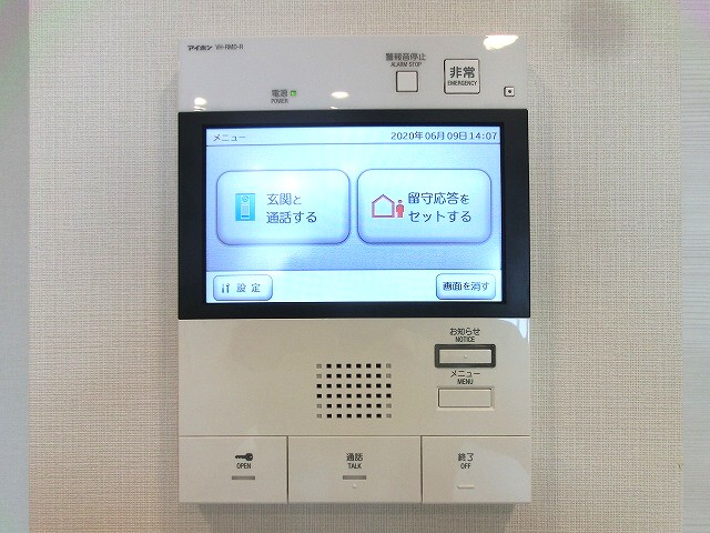 セキュリティ　ＴＶモニター付インターホンセキュリティ