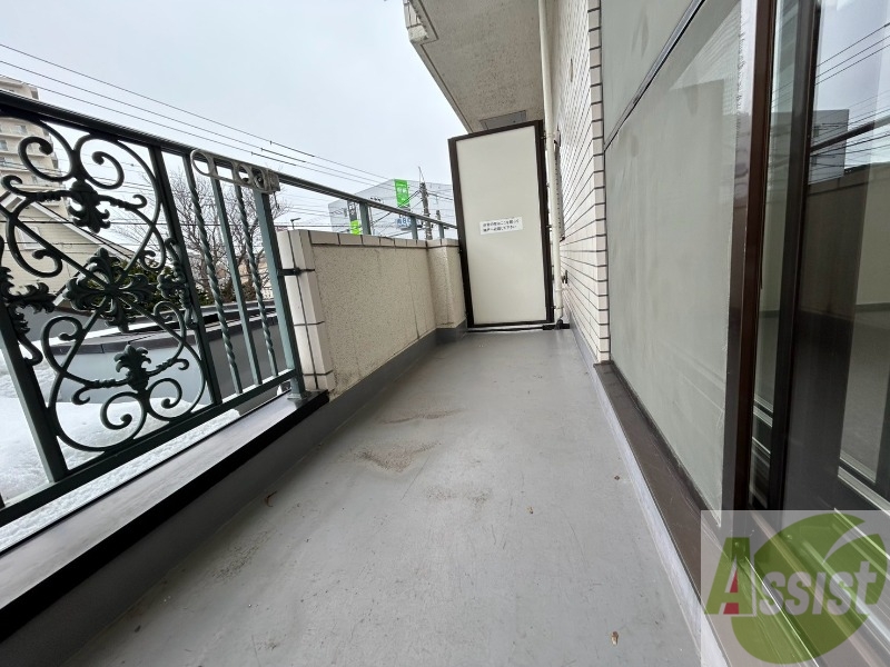 バルコニー　バルコニーです。周辺を一望できますよ～。