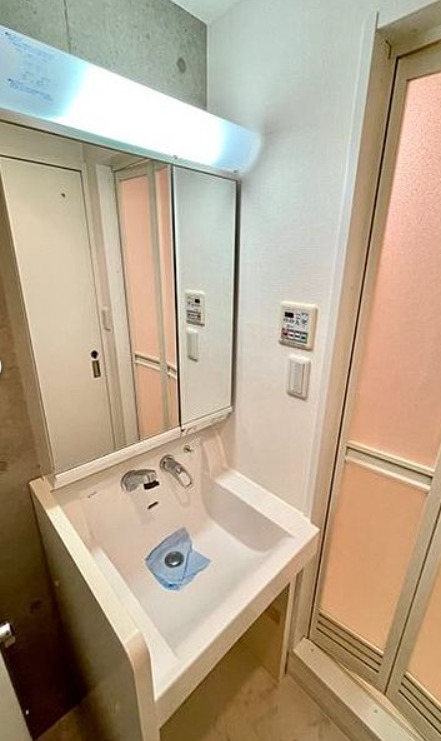 洗面設備　※別部屋の参考写真です。