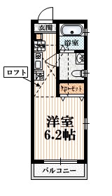 ＶＥＲＤＥ丑丸の間取り
