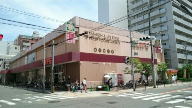 スーパー　ライフ（スーパー）まで440m