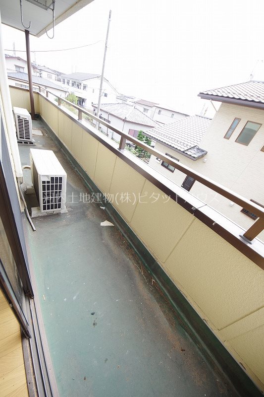 バルコニー　南向き