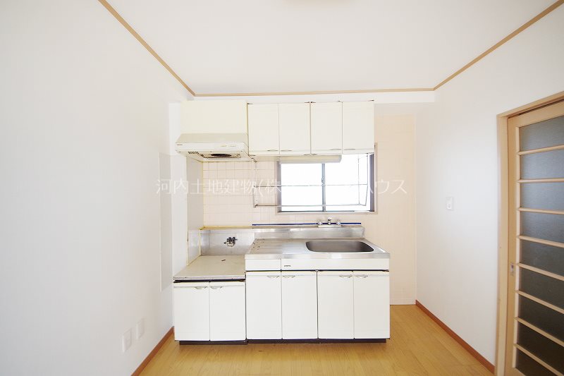 キッチン　ガスコンロ設置可