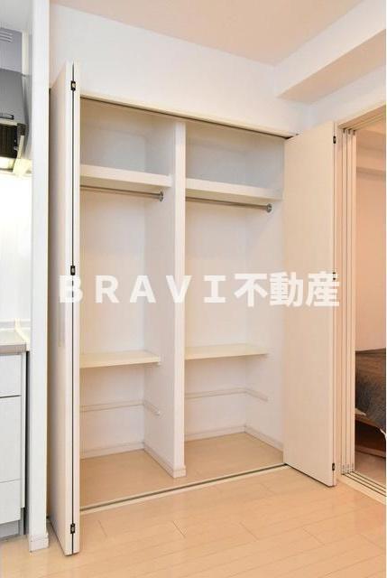 収納　【BRAVI南堀江】お料理しやすいキッチンです