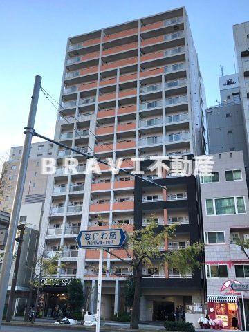 建物外観　【BRAVI南堀江】外はこのようになっています