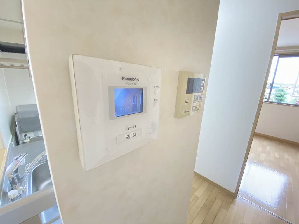 セキュリティ　モニタ付きドアホン