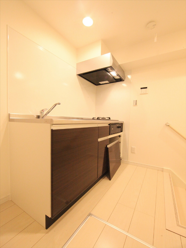 キッチン　システムキッチン（2口ガスコンロ）