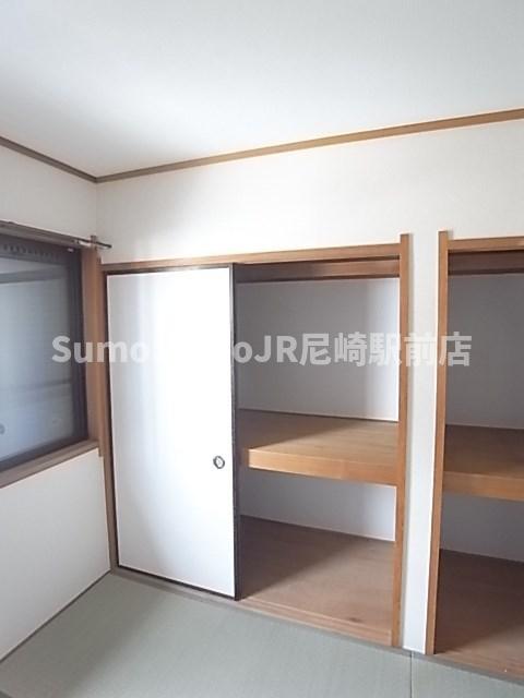 収納　大きなものも収納できそうです