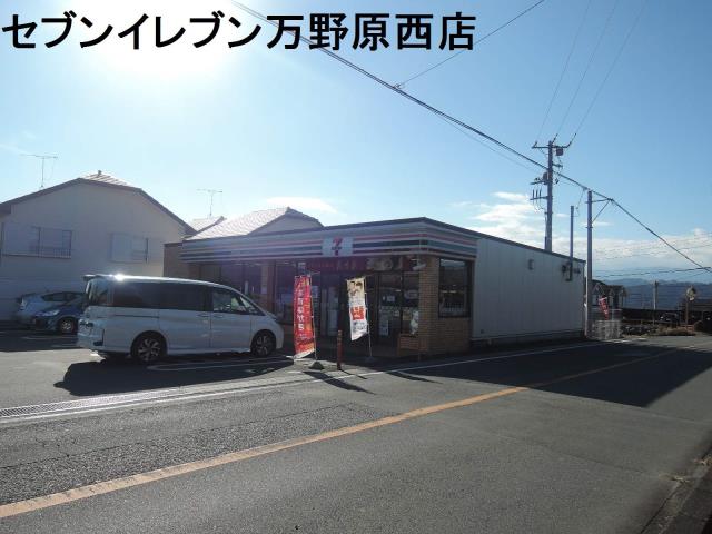 コンビニ　セブンイレブン富士宮万野原西店（コンビニ）まで450m