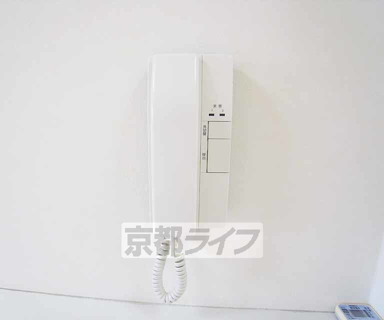 セキュリティ　急な来客も安心ですね