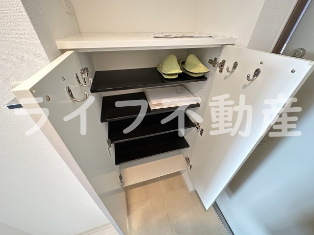 収納　専用の収納スペースです