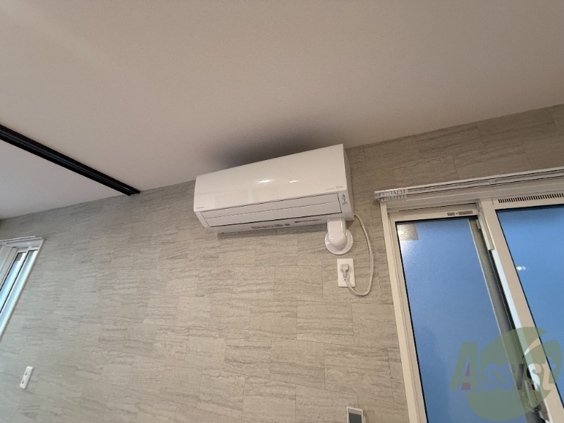 その他設備　エアコンが設置されているので快適に過ごせます。