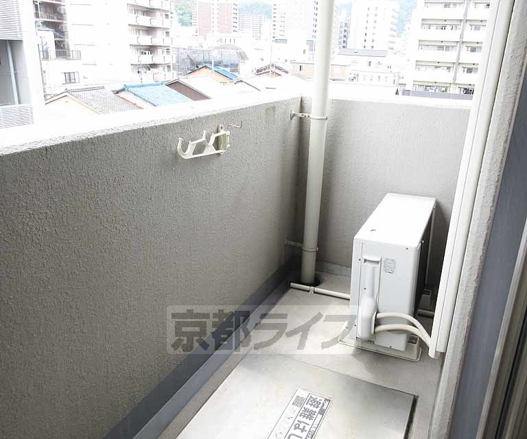 バルコニー　広いバルコニです。