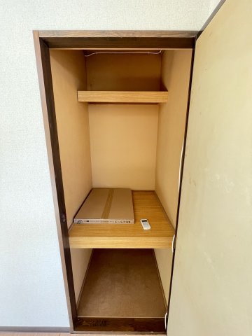 収納　奥行きのある収納もございます。
