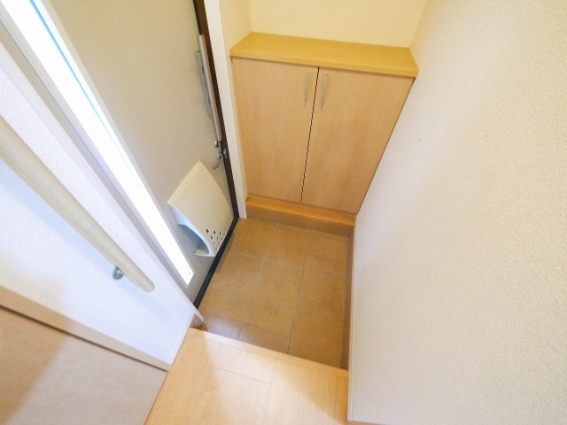 玄関　毎日通る玄関はこちらです