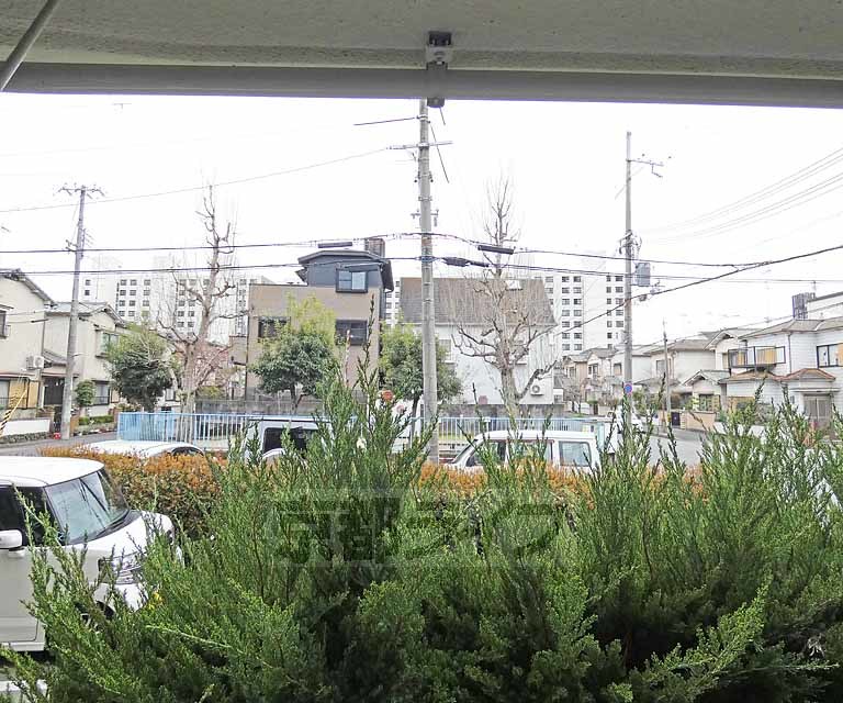 眺望　バルコニーからの室外風景。