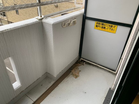 バルコニー　※別部屋の写真です