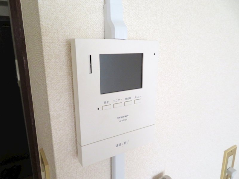 セキュリティ　モニタ付インターホン