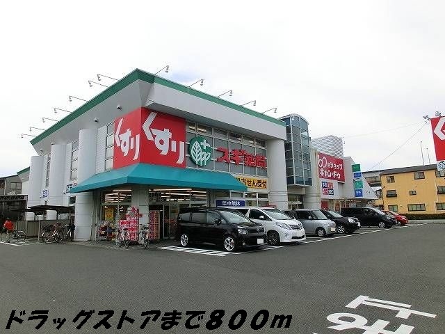 ドラックストア　スギ薬局（ドラッグストア）まで800m