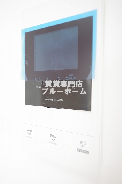セキュリティ　TVモニター付きインターホン！
