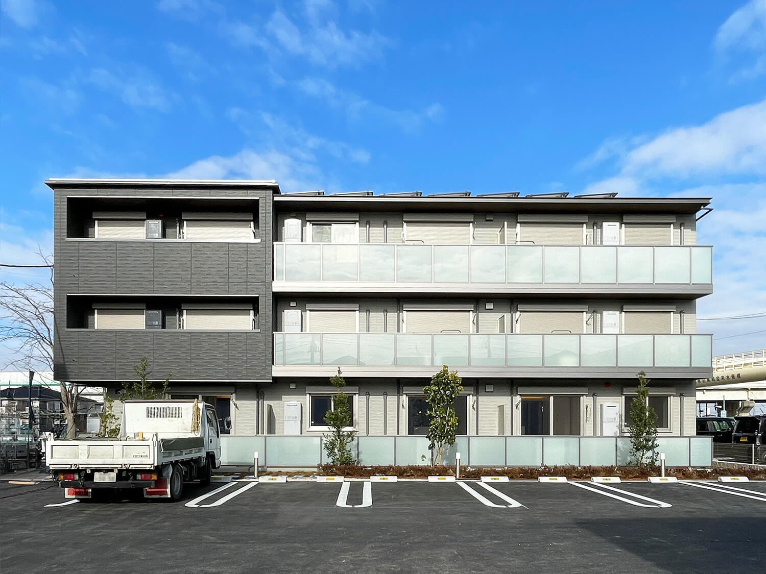 建物外観　東南向きで明るい外観です