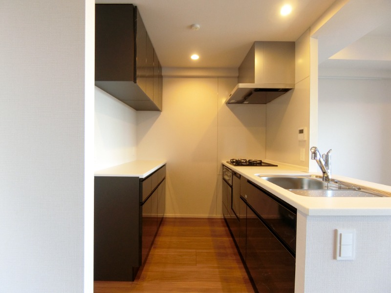 キッチン　食器棚有り